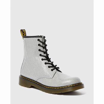 Dr Martens Gyerek 1460 Glitter Lace Up Bakancs Titán